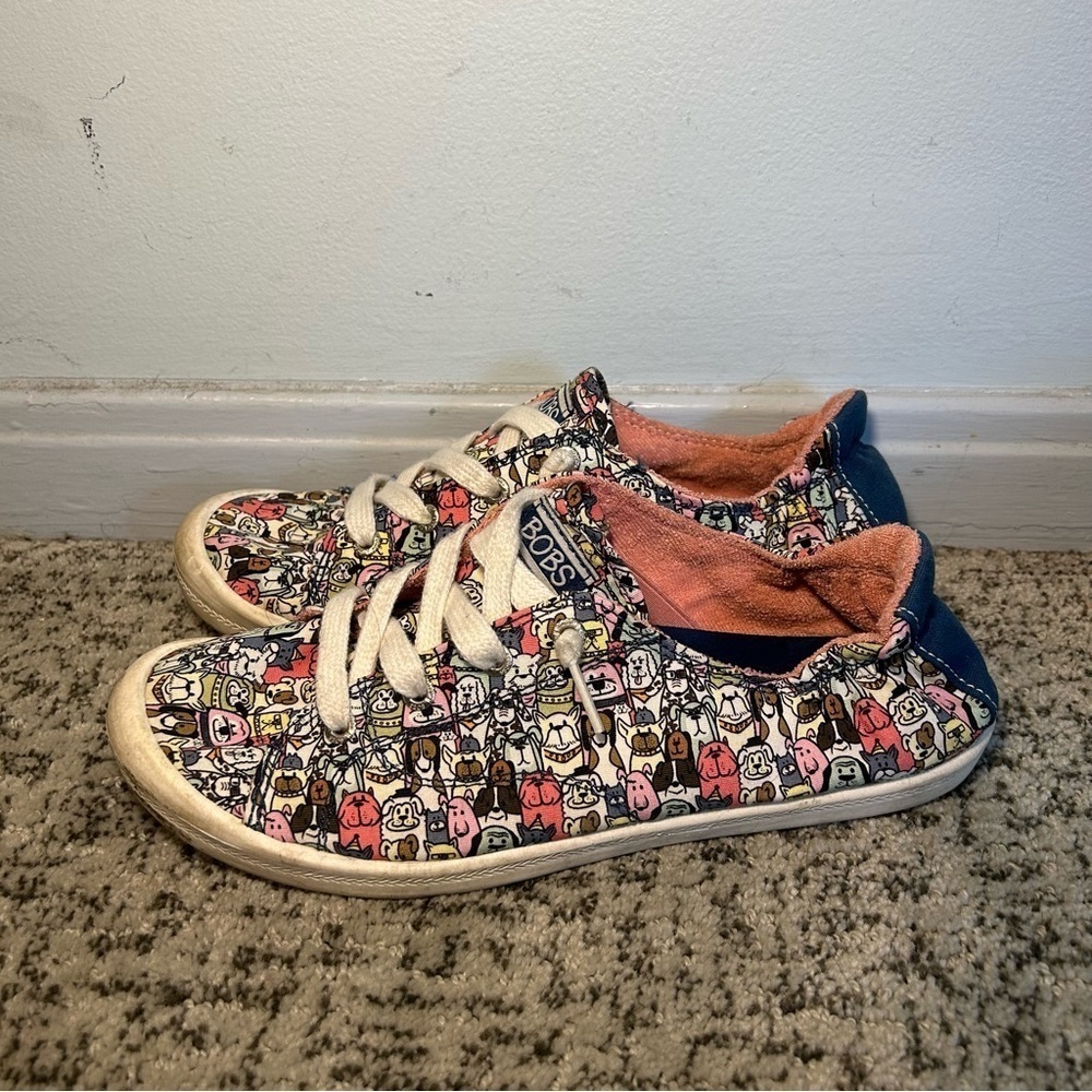 Bobs From Sketchers Memory Foam Beach Bingo Rover… - image 5